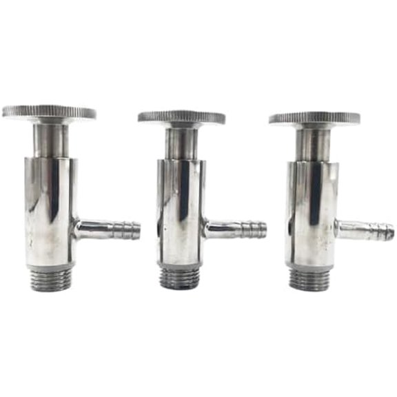 1/2" Male Thread Sanitary Sample Valve DN15 Stainless Steel SUS304 Food Medicine Elliptic Sampling Valve$$Plumbing & HVAC