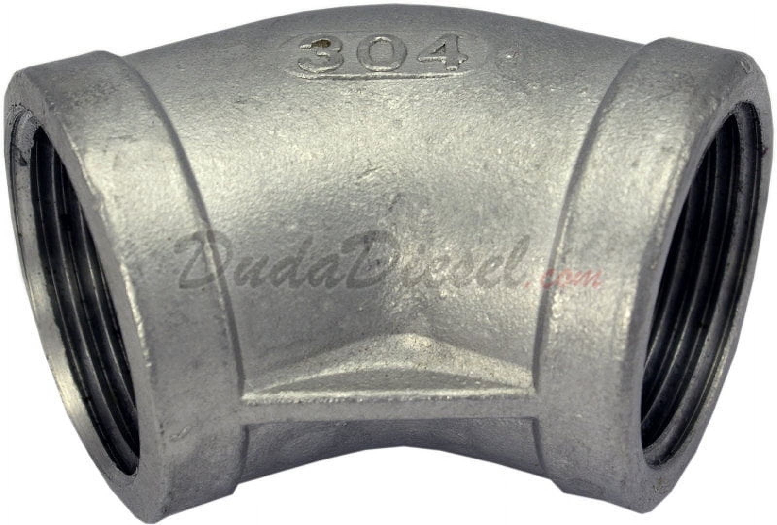1/2" Male x 1/2" Female Stainless Steel Street Pipe Fitting Elbow