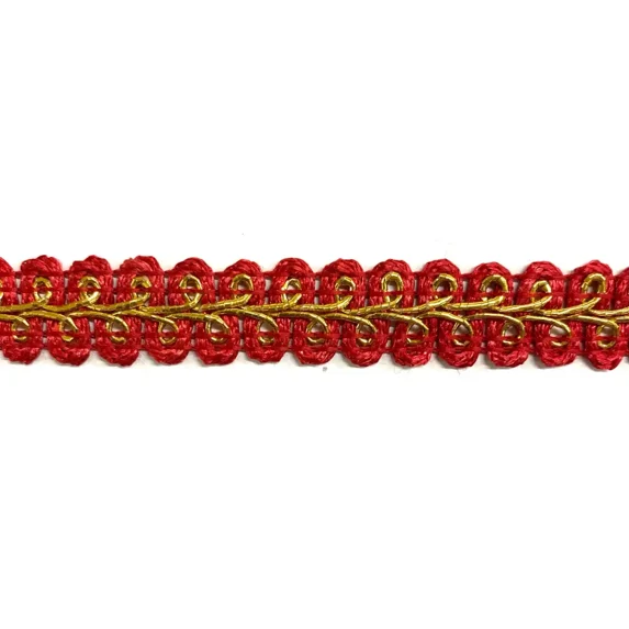 1/2" Metallic Braid Gimp Trimming - 10 Continuous Yards - Many Colors!