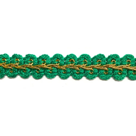 1/2" Metallic Braid Gimp Trimming - 10 Continuous Yards - Many Colors!
