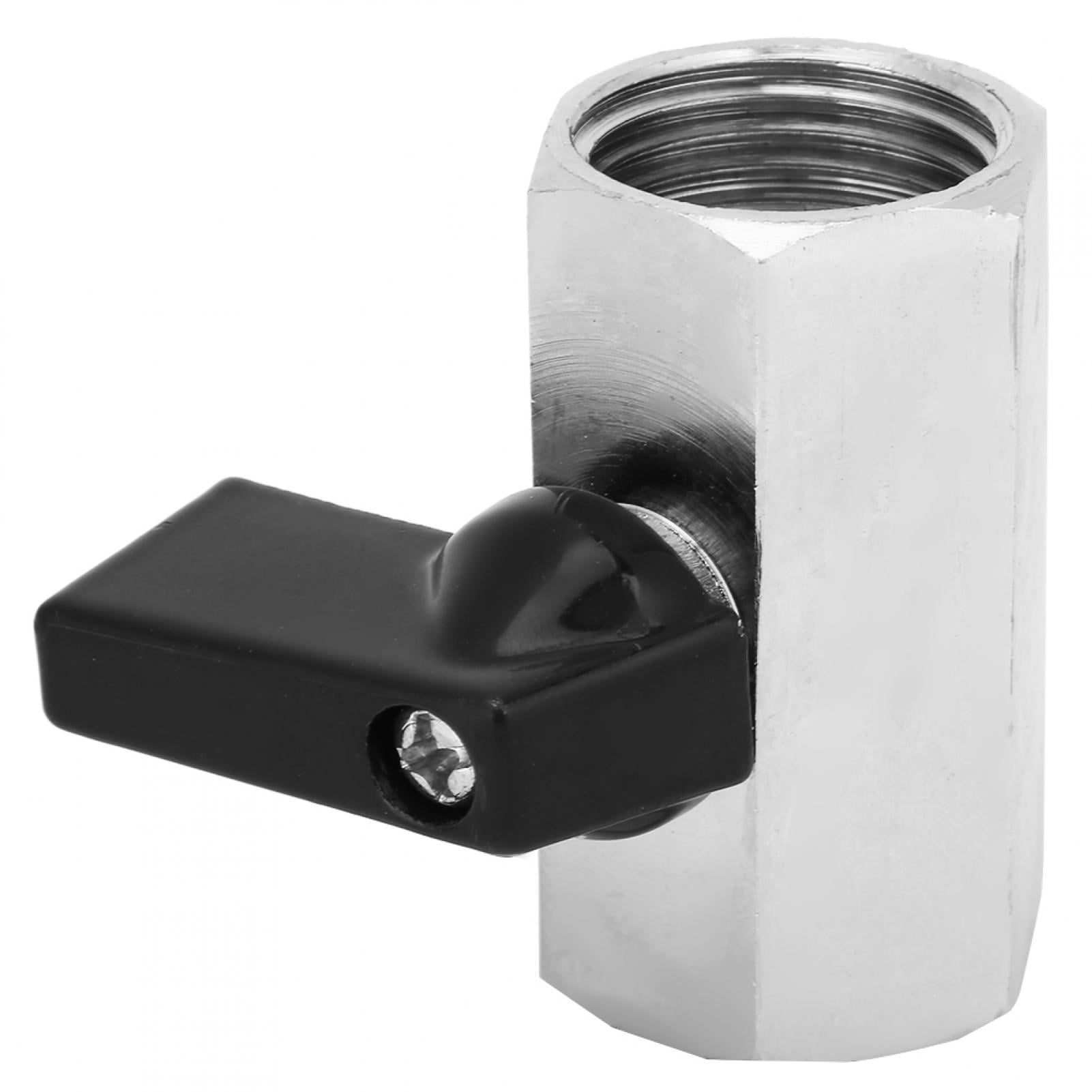 1/2 " Mini Brass Ball Valve Chrome Plated Female x Female NPT with