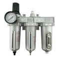 thumbnail image 1 of 1/2" NPT HEAVY DUTY Industrial Grade Filter Regulator Coalescing Desiccant Dryer System (AUTO DRAIN), 1 of 7