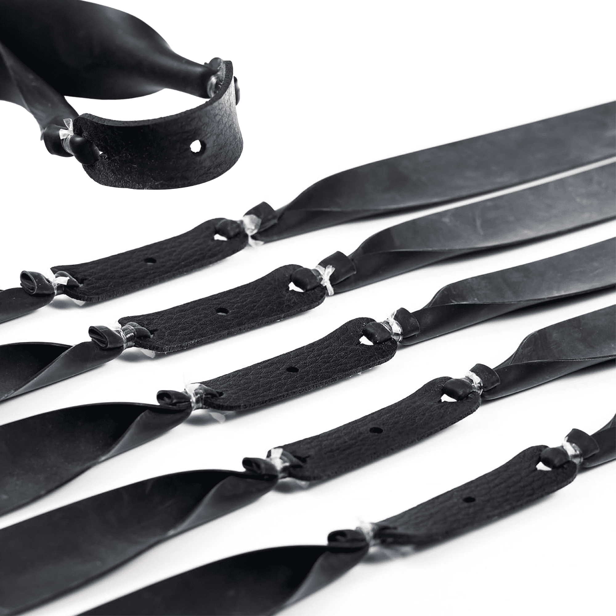 1/2" Nitro Slingshot Bands (5-Pack) Powerful Professional Elastic Rubber SimpleShot Shooting Flat Bands