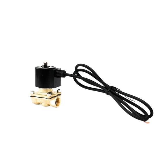 1/2" Normally Closed Brass Fountain Solenoid Valve 24V 12V 24v Solenoid Valve For Underwater ,Stable Performance