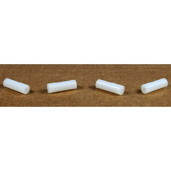 1/2" OD Round Spacers / #12 x 3/4" / Nylon - 1000 Piece Carton