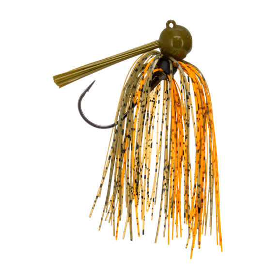 Buckeye Lures G-Man Football Jig 1/2 oz. – Green Pumpkin
