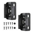 thumbnail image 1 of 1/2" Overlay Half Cabinet Hinges, Rust-Proof Door And Window Hinges, Built-in Cabinet Hardware Tool Accessories, 1 of 18