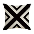 thumbnail image 1 of 1/2 PCS Black White Hugging Pillows for Hugging Pillow Household Design Pattern Sand Pillow for Outdoor Sofa Bedding and Home Decor, 18x18Inch., 1 of 4