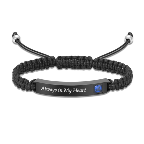 1/2 Pack Adjustable Cremation Bracelet Memorial Urn Bracelet for Ashes for Women Men Braided Bracelets Keepsake Memorial Bracelet for Human Pet