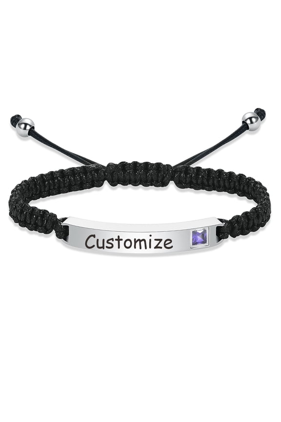 1/2 Pack Adjustable Cremation Bracelet Memorial Urn Bracelet for Ashes for Women Men Braided Bracelets Keepsake Memorial Bracelet for Human Pet