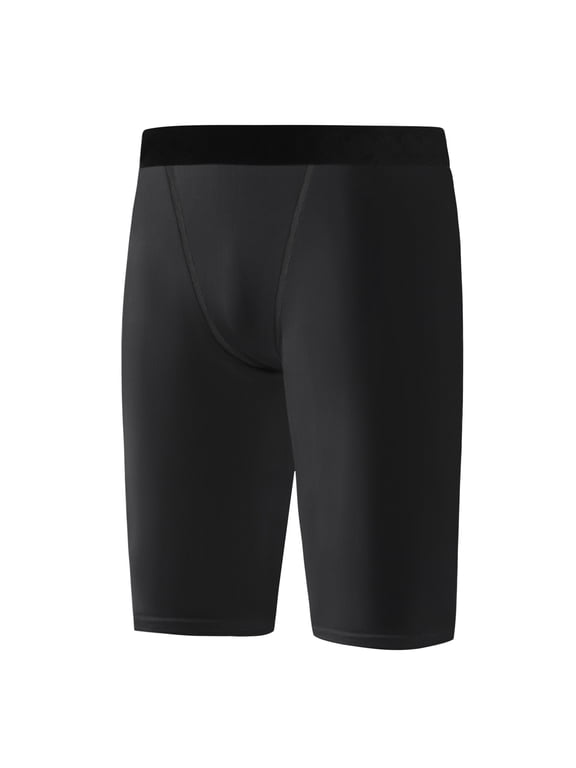1/2 Pack Boys Kids Youth Compression Legging Pants Tights Athletic Base Layer Under Shorts Gear for Running Basketball for 6-14 Years