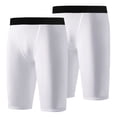 thumbnail image 1 of 1/2 Pack Boys Kids Youth Compression Legging Pants Tights Athletic Base Layer Under Shorts Gear for Running Basketball for 6-14 Years, 1 of 9
