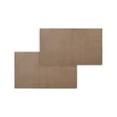 thumbnail image 1 of 1-2 Pack Walburg Home Memory Foam Micro Bath Mats - 4 Colors - Taupe - Size: 20" x 34" Inches (Pack of 2), 1 of 3