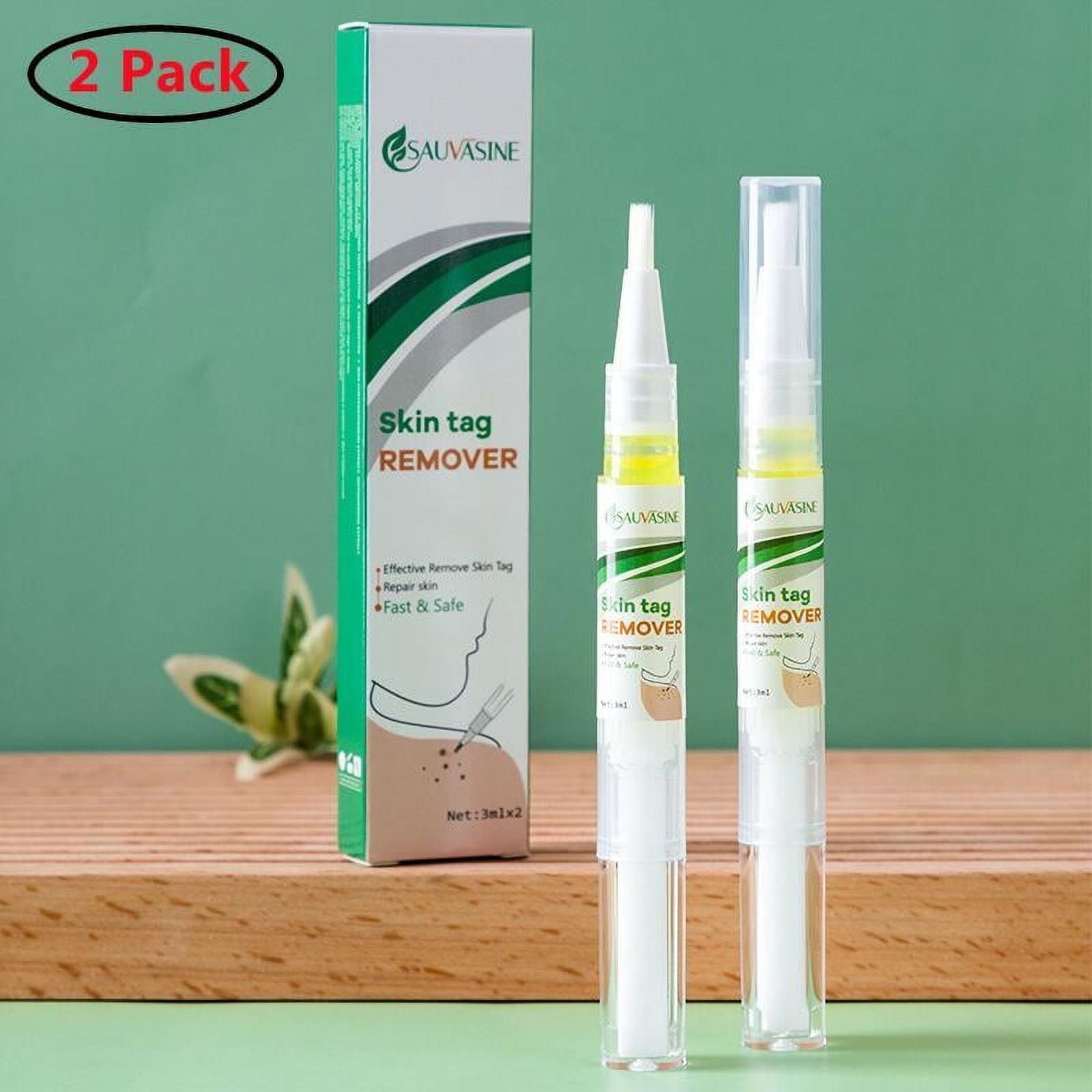 1/2 Packs Wart and Tag Remover, Maximum Strength, Painlessly Removes