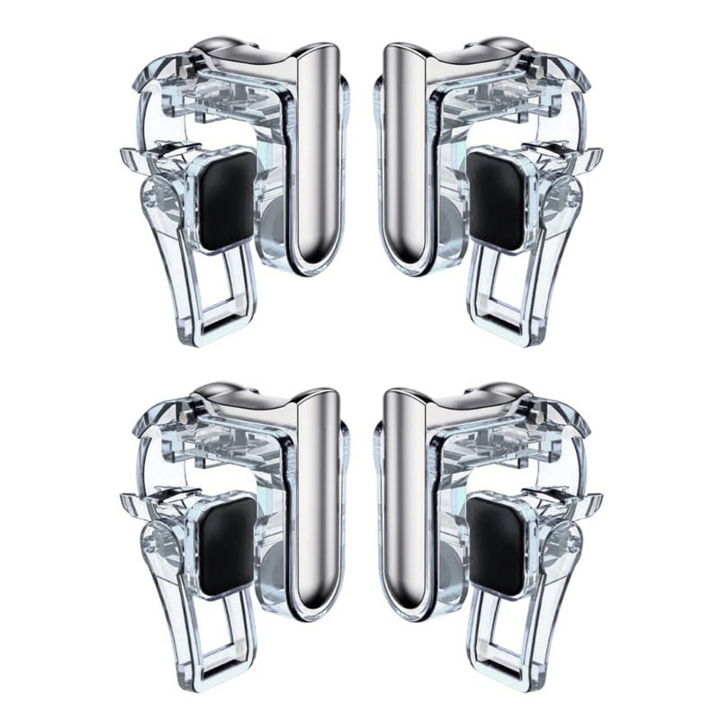 1/2 Pairs Mobile Gaming Trigger Button Joystick for PUBG Mini Metal ...