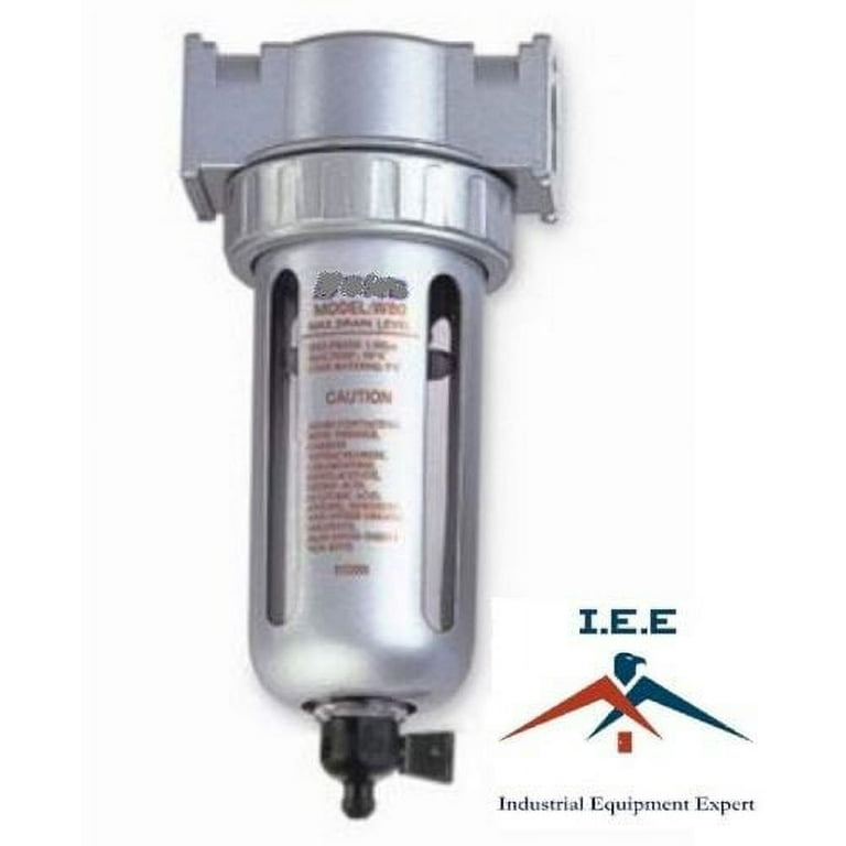 Air compressor store water trap