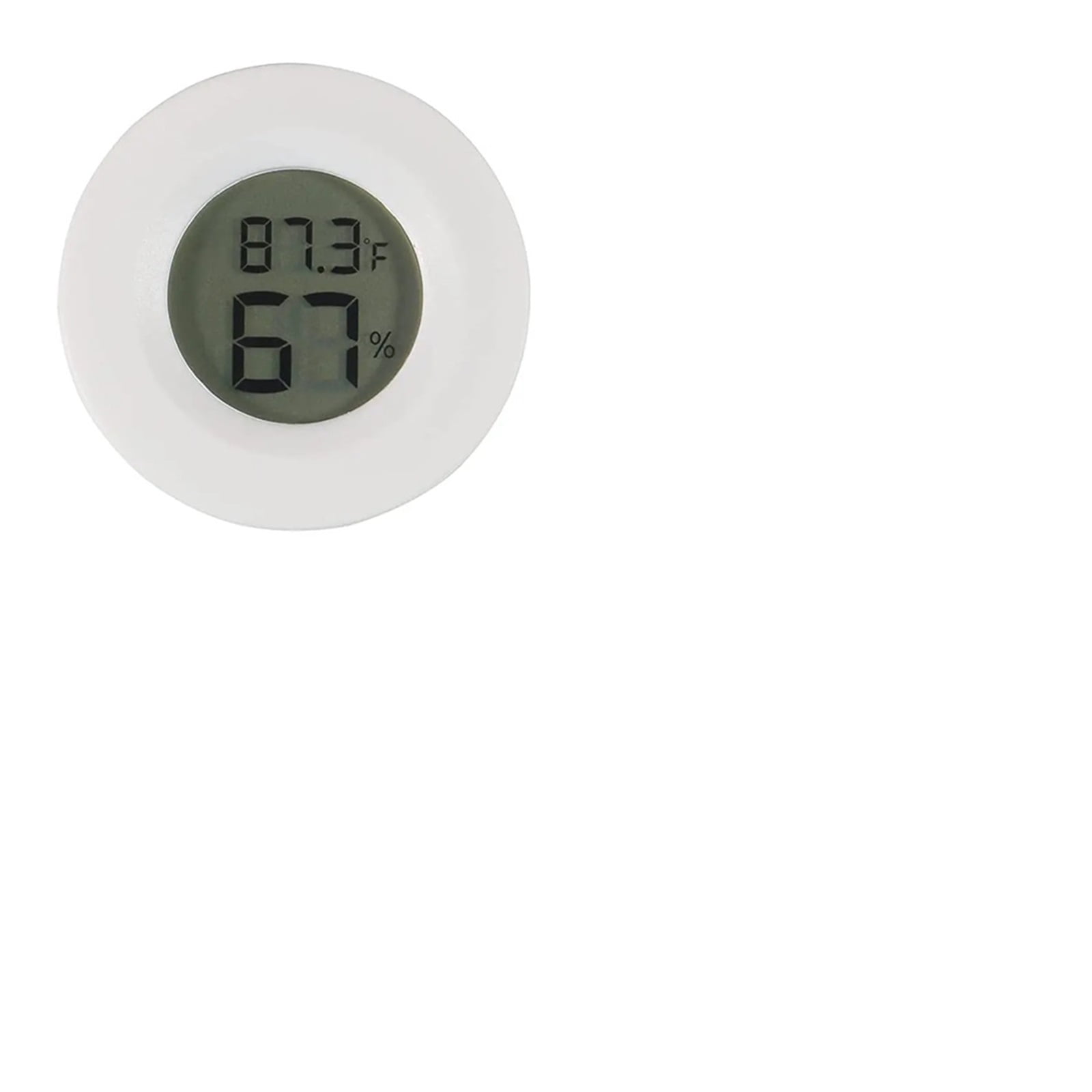 1/2 Pcs Mini Hygrometer Thermometer or Meter Digital Room Round Humidity Temperature Gauge ,Simple Operation