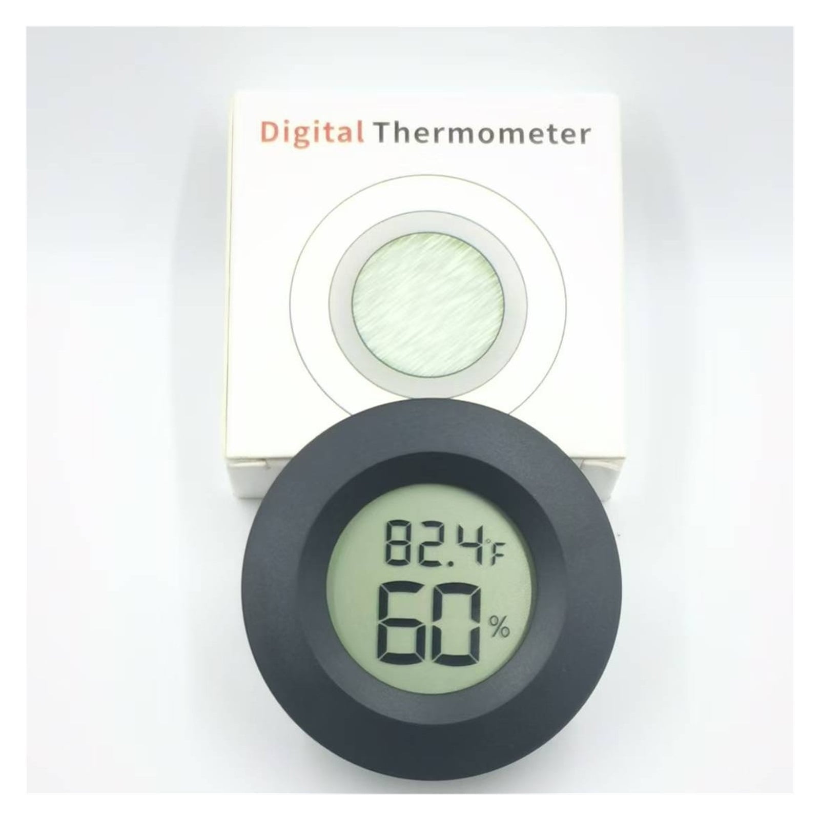 1/2 Pcs Mini Hygrometer Thermometer or Meter Digital Room Round Humidity Temperature Gauge ,Simple Operation