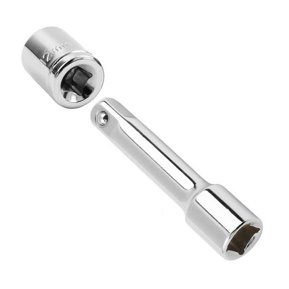 1/2 Pcs Ratchet Socket Adapter Extension Rod 3/8Inch Drive Drill Socket Adapter Extension Rod Ratchet Socket Extender Tool 1Pc Fangkenuo