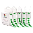 thumbnail image 1 of 1/2" Permanent Round Color-Code Green Dot Kit (Boxes), 1 of 7