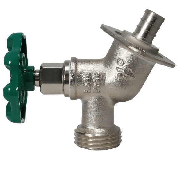 1 Pc 1/2" Pex x 3/4 GHT Sillcocks, GHT (Garden Hose Threaded) - Brass 26-2-1