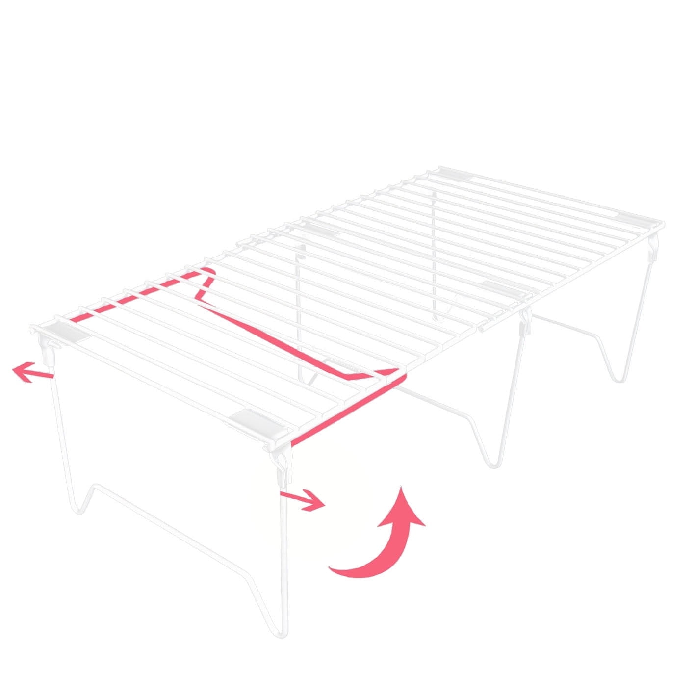 1/2-Piece Set freezer shelf,Stackable Cabinet Organizer Shelves,Foldable Pantry Shelf,Plate, Dish,Rustproof Metal Storage Organizer