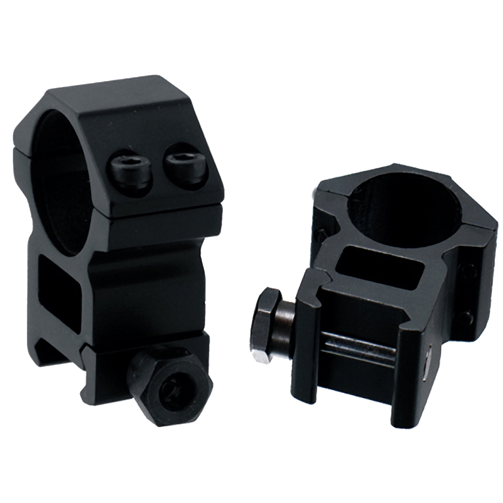 1", 2 Pieces, High Profile PicatinnyWeaver Scope Mount