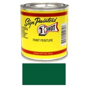 1/2 Pint 1 Shot MEDIUM GREEN Paint Lettering Enamel Pinstriping & Graphic Art