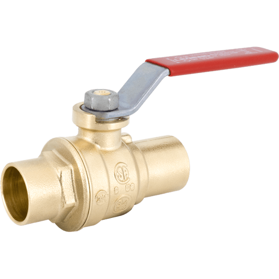Legend Valve 1/2" S-1001 No Lead Full Port Ball Valve in Forged Brass - 101-043NL