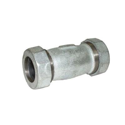 Legend Valve 303-103 Pipe Coupling 1/2 in IPS x 1/2 in IPS Stainless Steel Galvanized
