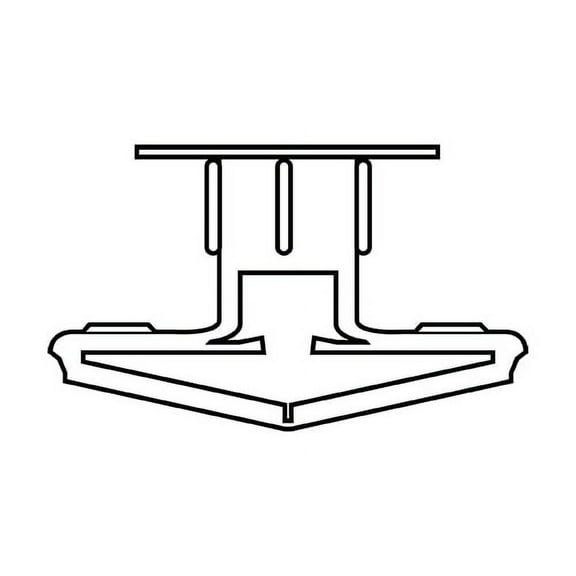 1/2 Plastic Toggle Polypropylene (Pack Qty 100) BC-284888