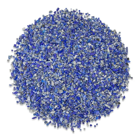 1/2 Pound - 1 Pound Tumbled Crystal Chips Bulk Gemstone Undrilled Beads Natural Stones Healing Crystals Crushed Chunked Crystal Pieces Loose Beads, for Jewelry Making Decor DIY Crafts Irregular Chips