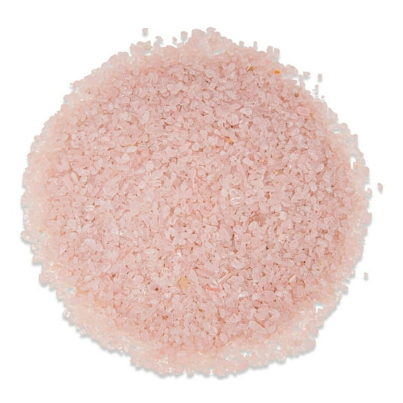 1/2 Pound Tumbled Rose Quartz Crystal Chips Bulk Gemstone Undrilled Beads Natural Stones Healing Crystals Crushed Chunked Crystal Pieces Loose Beads, for Jewelry Making Decor Crafts Irregular Chips