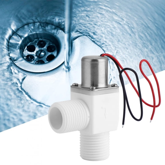 1/2 Pulse Solenoid Valve Plastic Electric Pulse Solenoid Valve Water Control Gardening Irrigation System G1/2 1/2 DC 4.5-6V