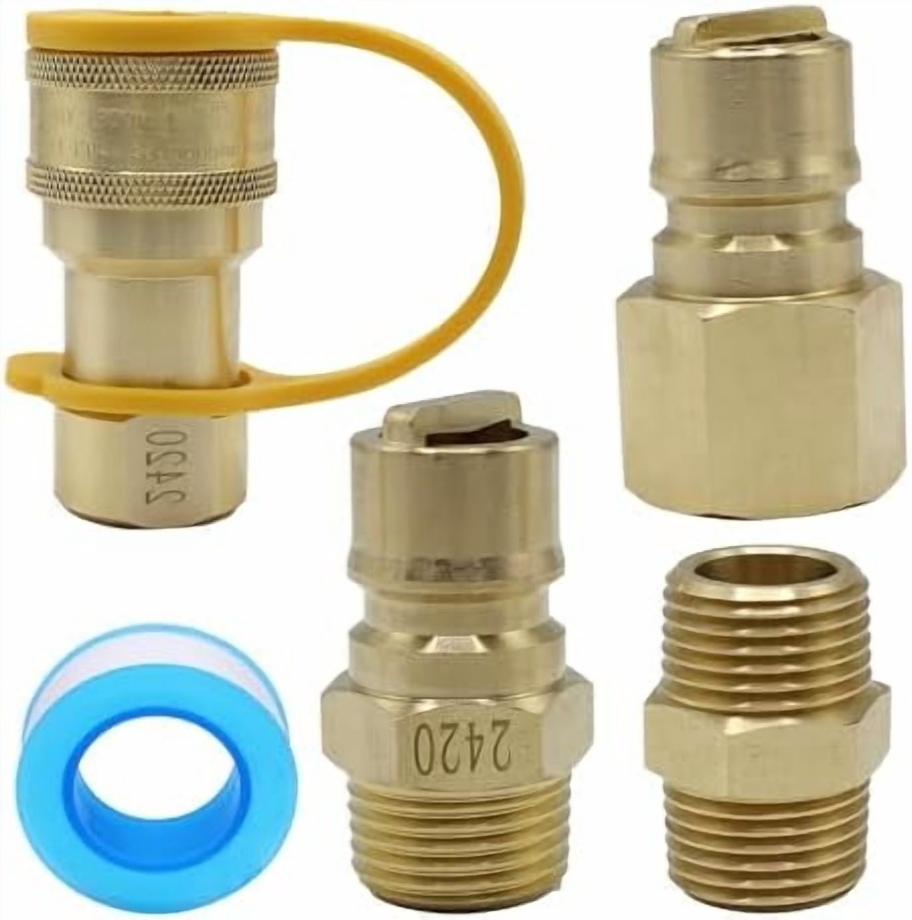3/4 Propane Quick Connect Fittings, 3/4 Female Jamaica