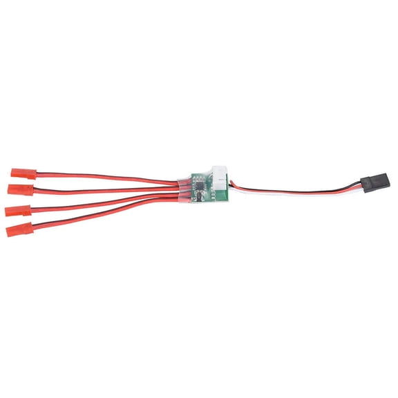1/2* RC Aircraft Accessory LED Light Strip Controller Equipment RC Airplane(3S)