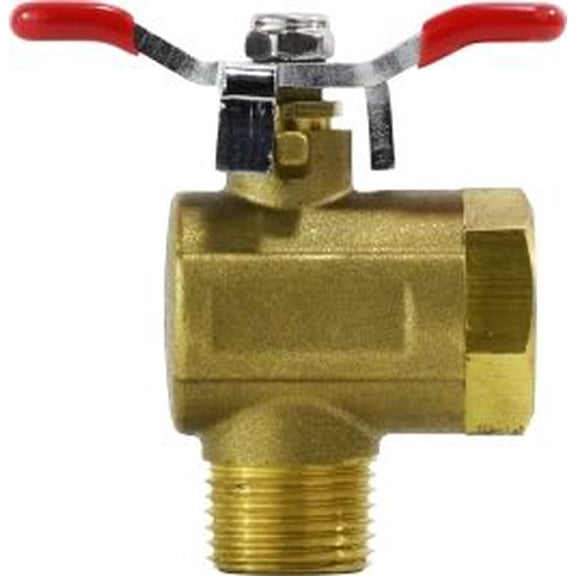 1/2 Right Angle T-Hdle Brass Ball Valve, 2017 Valves, Valves