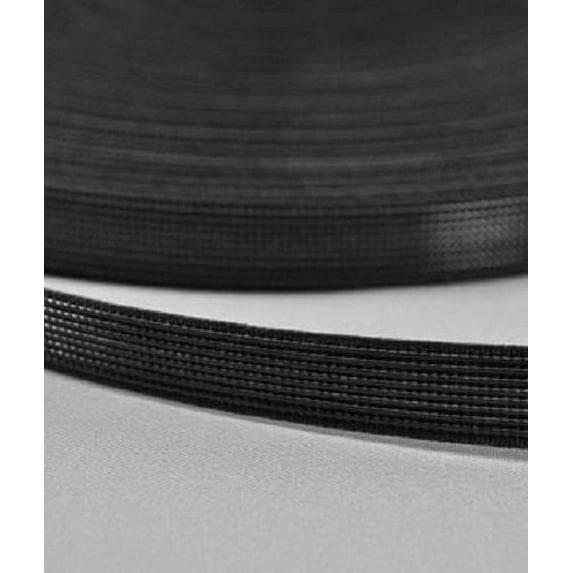 1/2" Rigilene Boning - Black