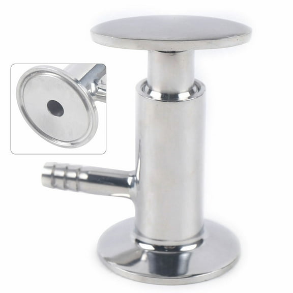 1/2 Sanitary Sampling Valve Stainless Steel Handle Sampler Fit Water Oil Pipes
