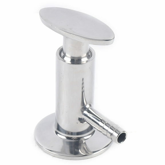 1/2 Sanitary Sampling Valve Stainless Steel Handle Sampler Fit for Water Oil Pipes