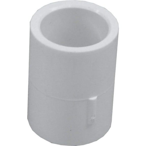 1/2" Sch 40 PVC Pressure Coupling,10-Pack (slip x slip) by Genova Products
