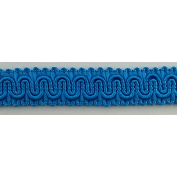 1/2 Inch Scroll Braid Assorted Colors Gimp Braid Trim with Backing 12 Continuous Yards