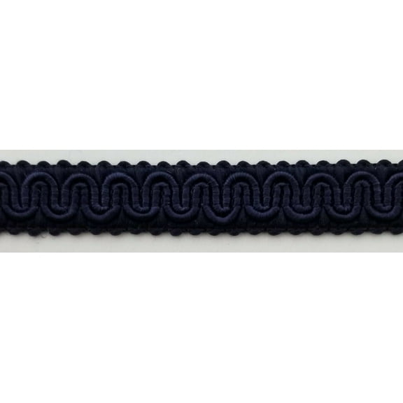 1/2" Scroll Braid Gimp w/ Backing - 12 Continuous Yards - Many Color Options!