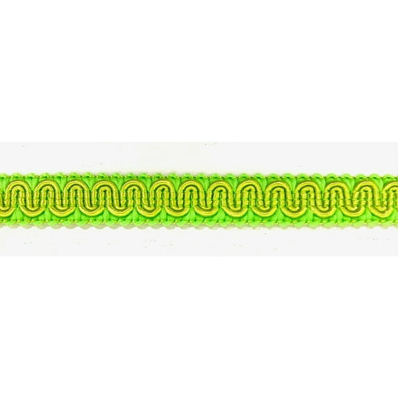 1/2" Scroll Braid Gimp w/ Backing - 12 Continuous Yards - Many Color Options!