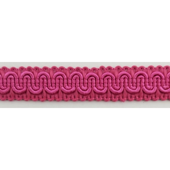 1/2" Scroll Braid Gimp w/ Backing - 12 Continuous Yards - Many Color Options!
