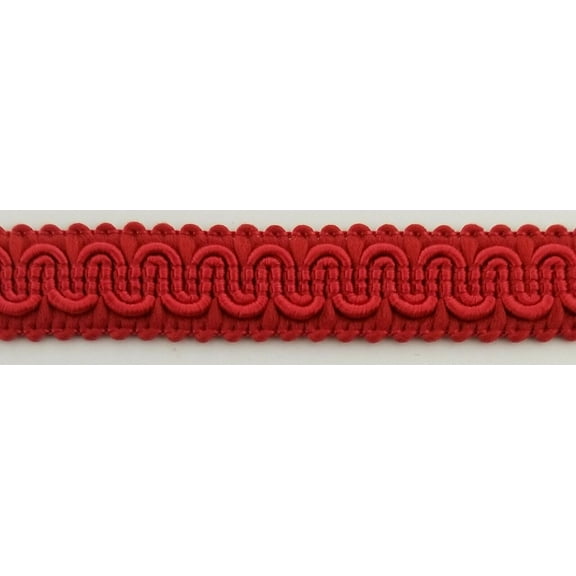 1/2" Scroll Braid Gimp w/ Backing - 12 Continuous Yards - Many Color Options!
