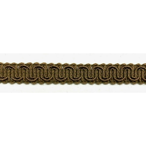 1/2" Scroll Braid Gimp w/ Backing - 12 Yards - Many Color Options!