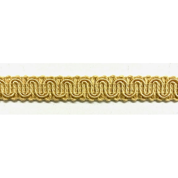 1/2" Scroll Braid Gimp w/ Backing - 12 Yards - Many Color Options!