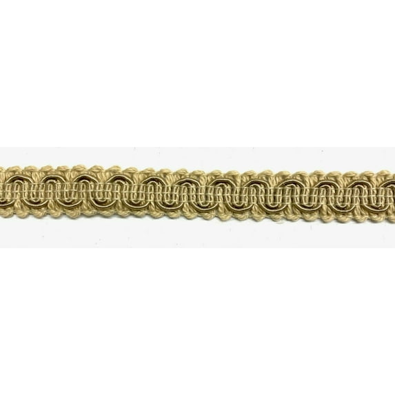 1/2" Scroll Braid Gimp w/ Backing - 12 Yards - Many Color Options!
