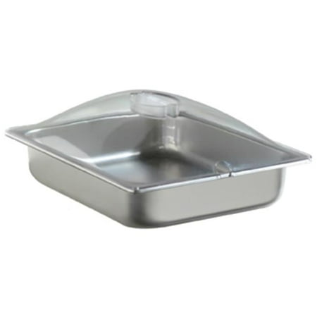1/2 Size 4.3 qt. Chafing Pan & Plastic Lid
